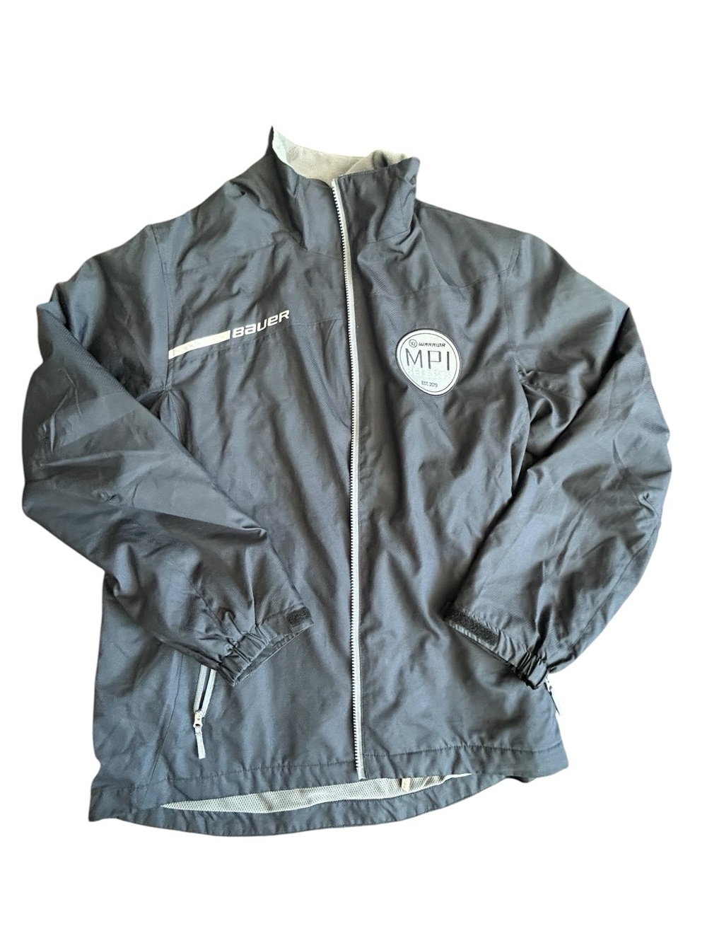 Bauer Men’s Black MPI Logo Full-Zip Jacket Size Medium